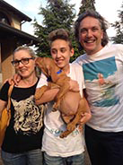 NICOLA CON FAMIGLIA E ORFEO GIUGNO 2014